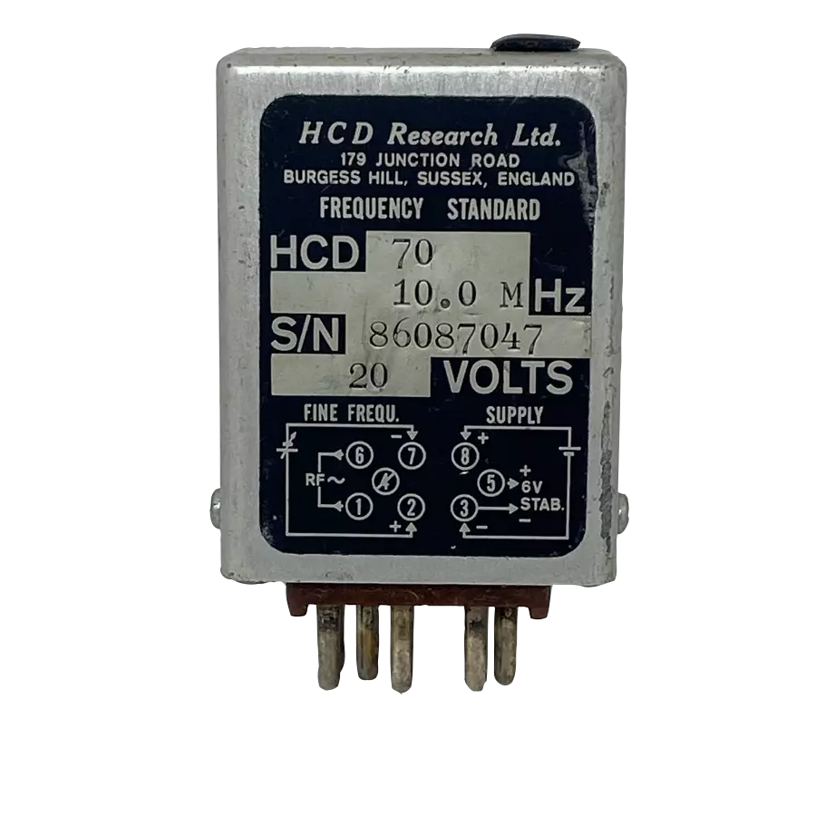 10.0Mhz Frequency Standard Crystal Oscillator HCD70 HCD Research
